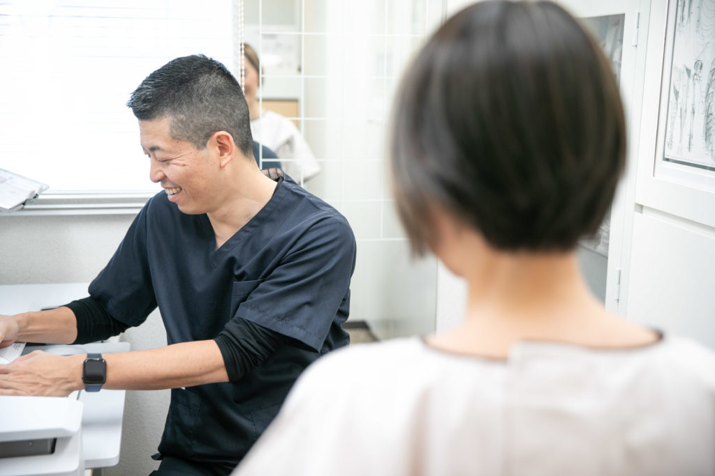 丁寧な治療とサポート